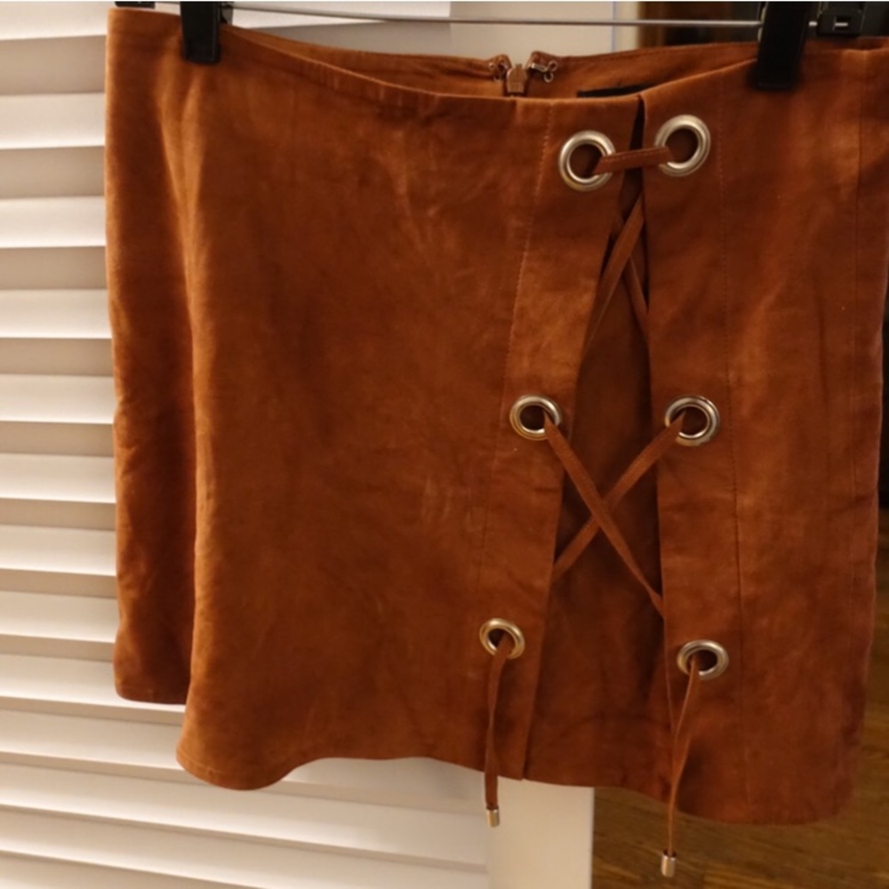 Lamarque suede skirt